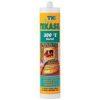 SILIKONSKI KIT TEKASIL 300°C NEVTRALEN ČRN 300ML
