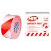 HPX B70100 OZNAČEVALNI TRAK BARRIER TAPE BEL/RDEČ 70mm 500m