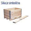 LESENI OKVIR/OBOD ZA PALETE EURO FORMATA 1200X800x195 MM - RABLJEN